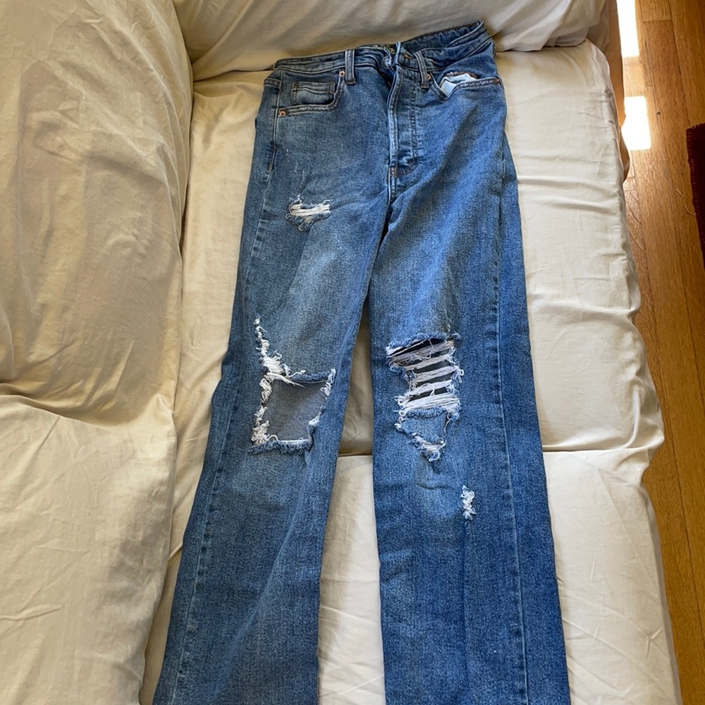 target mom jeans (wild fable)